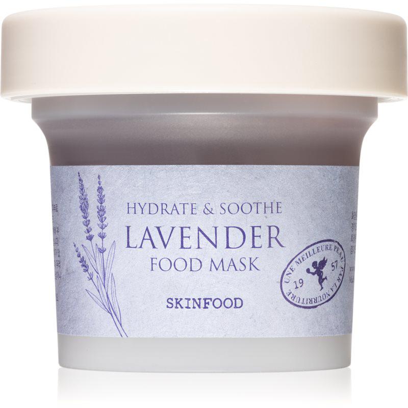 Skinfood Food Mask Lavender hydratačná gélová maska pre upokojenie a posilnenie citlivej pleti 