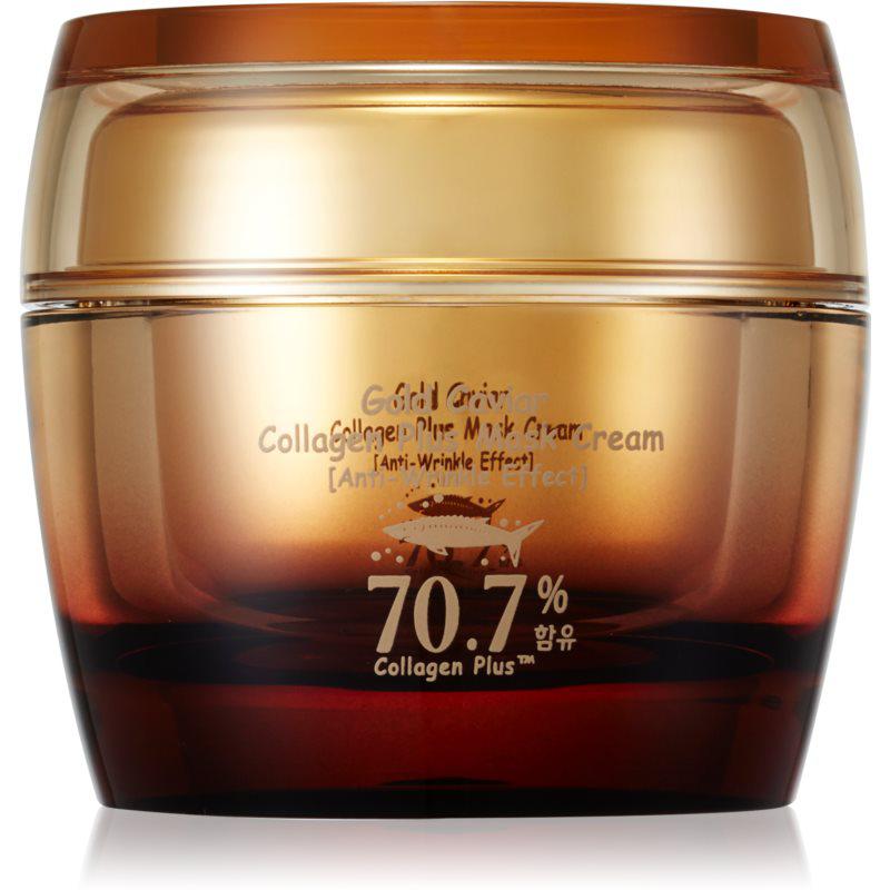 Skinfood Gold Caviar Collagen Plus nočná maska pre intenzívne obnovenie a vypnutie pleti 