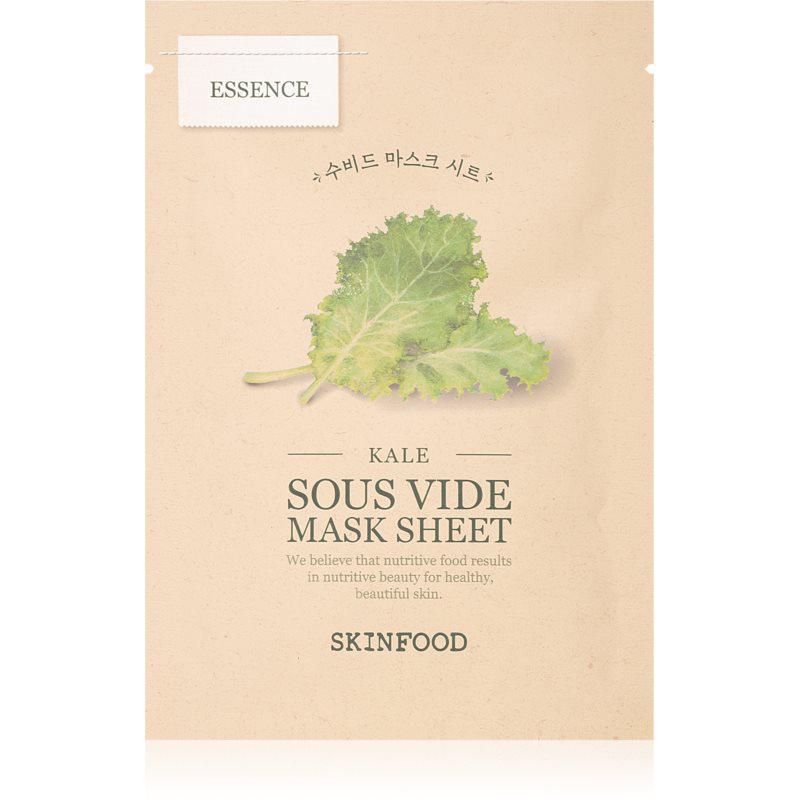 Skinfood Sous Vide Kale hydratačná plátienková maska 