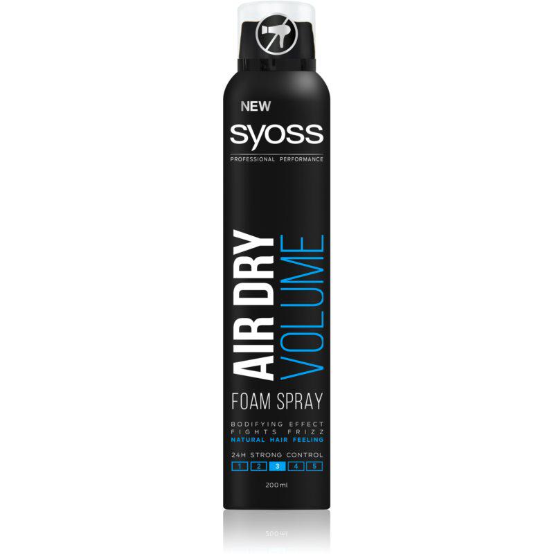 Syoss Air Dry Volume penové tužidlo pre objem vlasov 