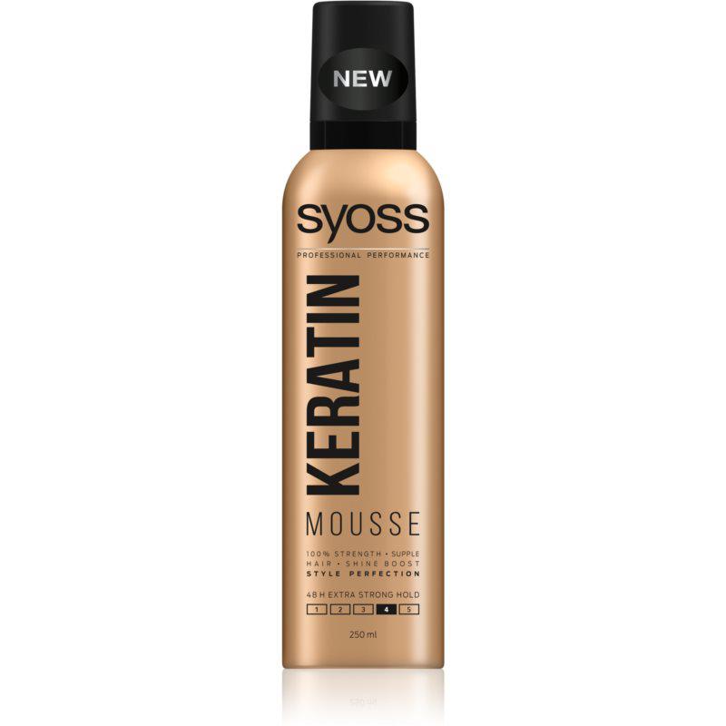 Syoss Keratin penové tužidlo s keratínom 