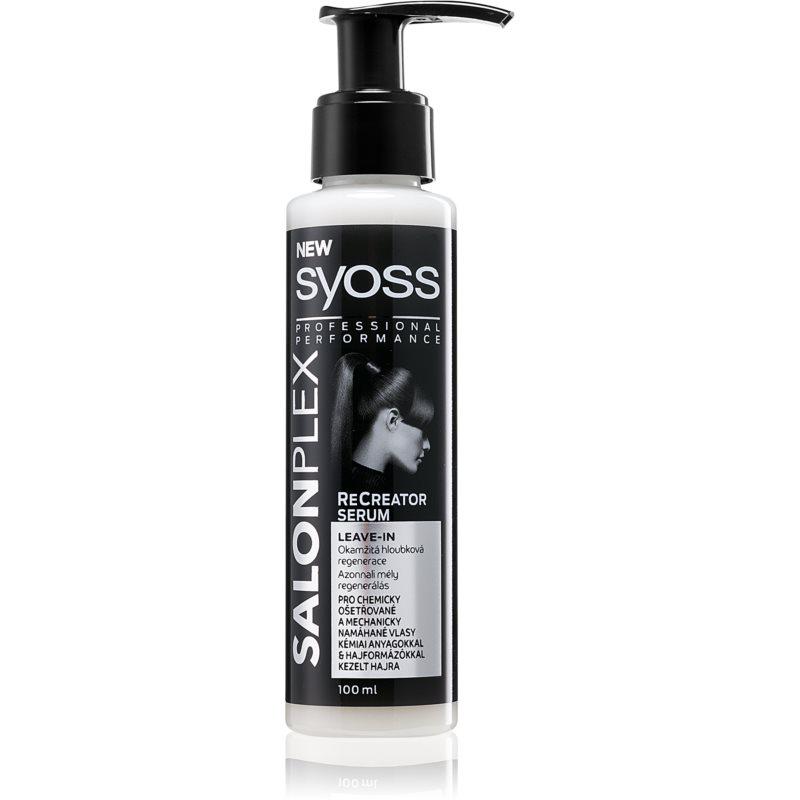 Syoss Salonplex regeneračné sérum 
