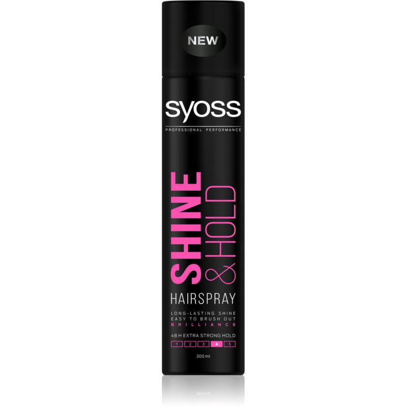 Syoss Shine & Hold lak na vlasy pre lesk 