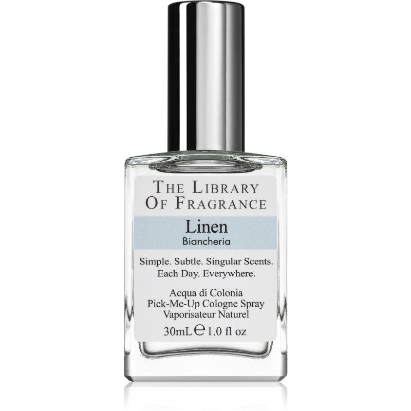 The Library of Fragrance Linen kolínska voda unisex 