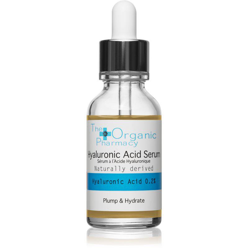 The Organic Pharmacy Plump & Hydrate vypĺňajúce hyalurónové sérum s pipetou 