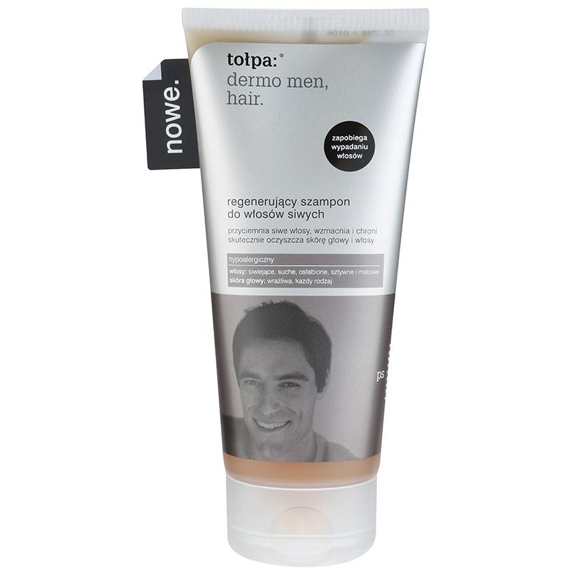 Tołpa Dermo Men Hair regeneračný šampón pre šedivé vlasy 