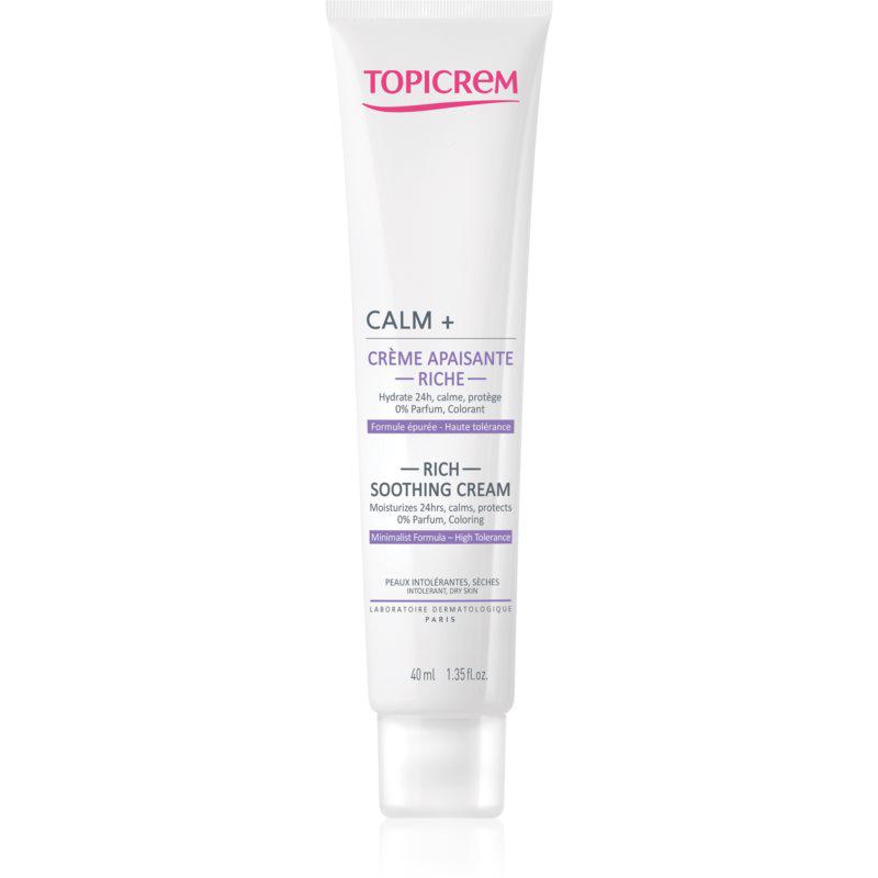 Topicrem UH FACE CALM+ Rich Soothing Cream výživný upokojujúci krém pre suchú a intolerantnú pleť 