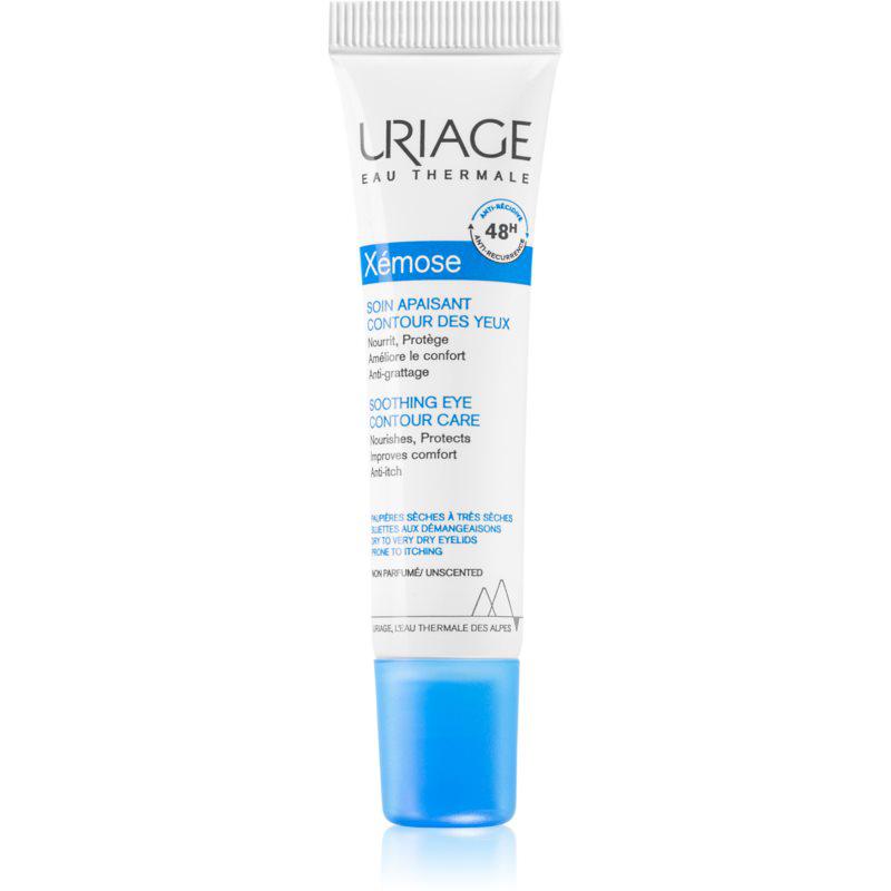 Uriage Xémose Soothing Eye Contour Care upokojujúci očný krém pre suchú až atopickú pleť 