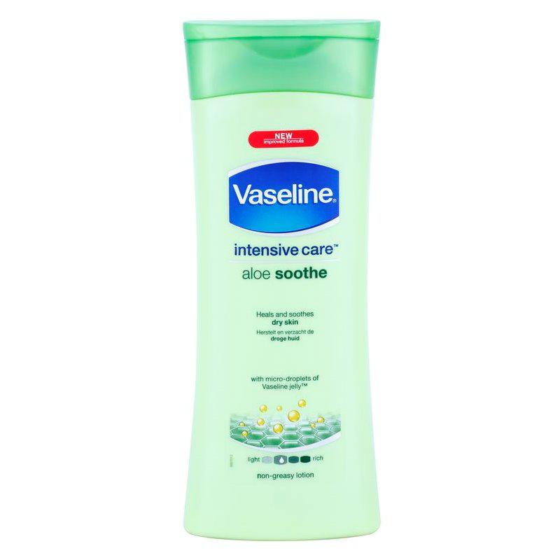 Vaseline Aloe Soothe telové mlieko hydratačné s aloe vera 