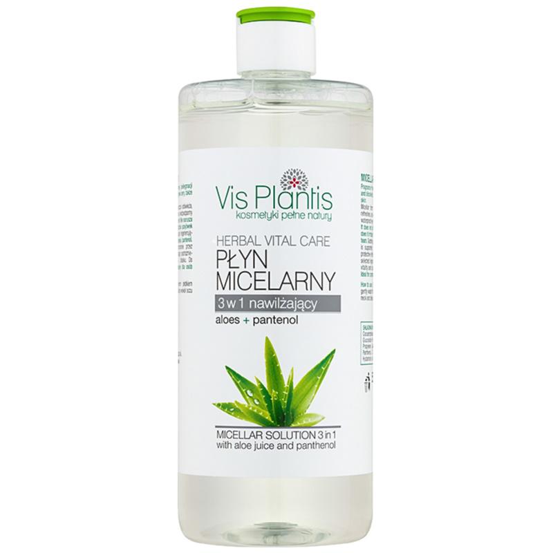 Vis Plantis Herbal Vital Care Aloe Juice & Panthenol micelárna voda 3v1 