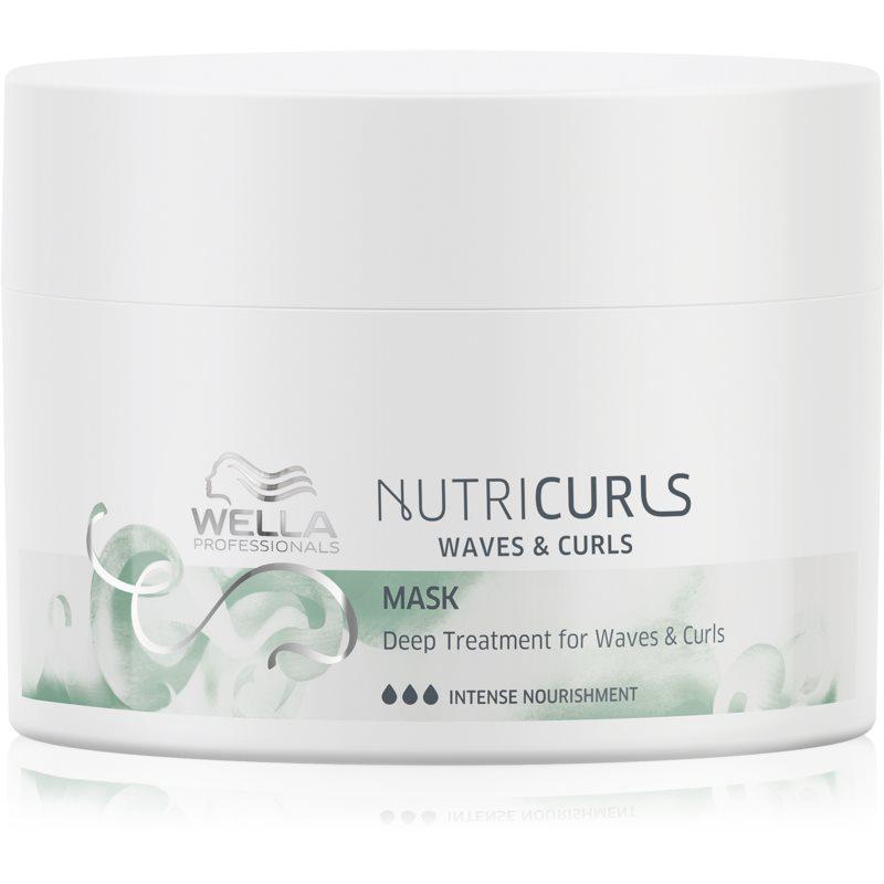 Wella Professionals Nutricurls Waves & Curls uhladzujúca maska pre vlnité a kučeravé vlasy 