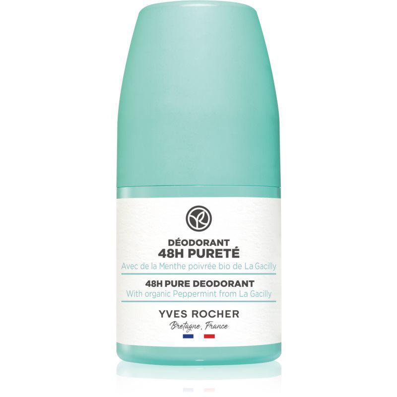 Yves Rocher 48 H Pure guličkový dezodorant roll-on 
