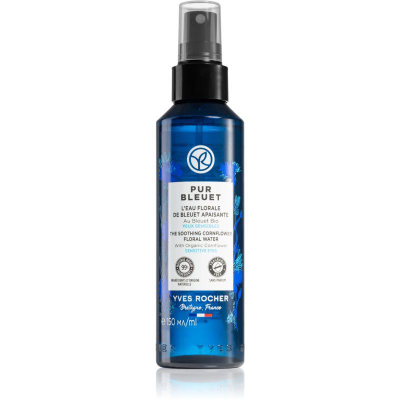 Yves Rocher Pur Bleuet upokojujúca kvetinová voda na očné okolie 
