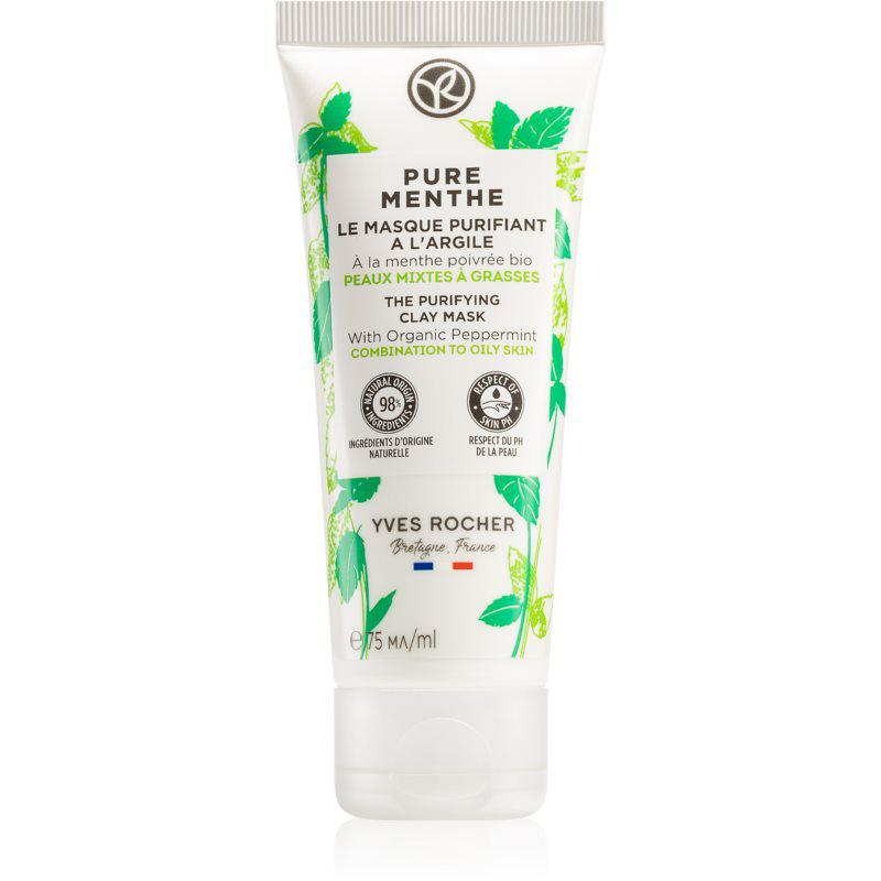 Yves Rocher Pure Menthe čistiaca maska s ílom 