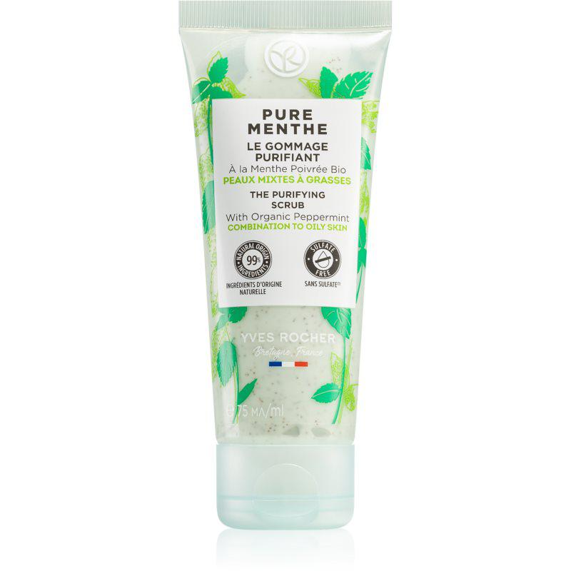 Yves Rocher Pure Menthe jemný čistiaci peeling 