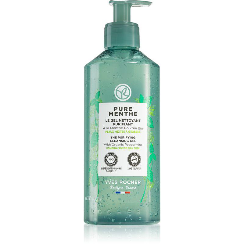 Yves Rocher Pure Menthe osviežujúci čistiaci gél 