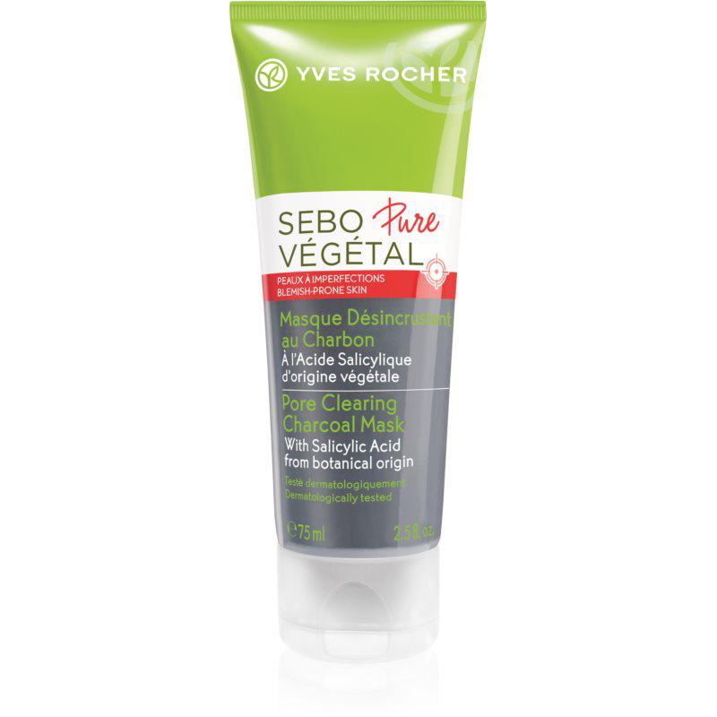 Yves Rocher Sebo Végétal čistiaca maska s aktívnym uhlím 