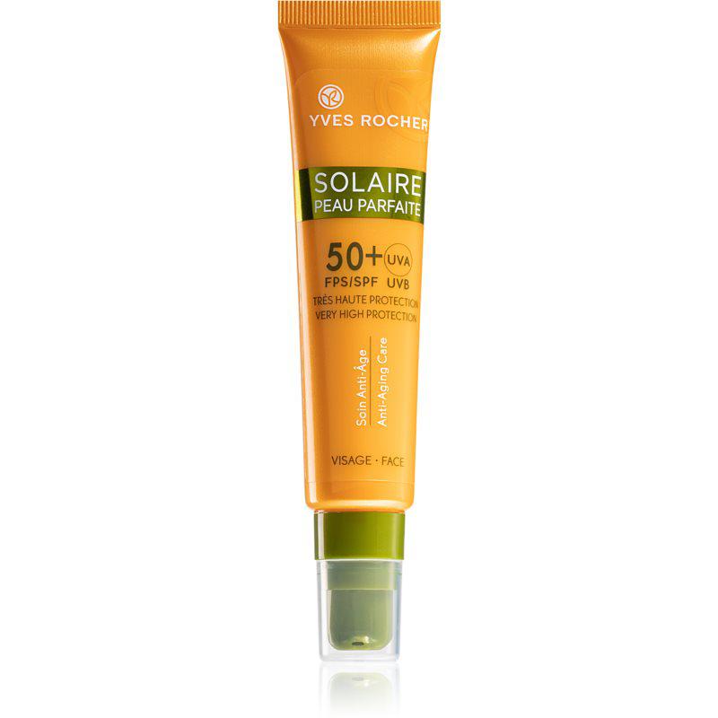 Yves Rocher Solaire Peau Parfaite opaľovací krém proti starnutiu pleti 