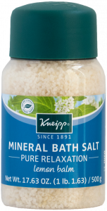 Kneipp Lemon Balm Mineral Bath Salt Pure Relaxation