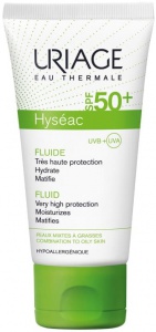 Uriage Hyséac High Protection Emulsion for Combination to Oily Skin SPF50+