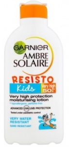 Garnier Ambre Solaire Resisto Kids Very High Protection Moisturising Lotion SPF50+