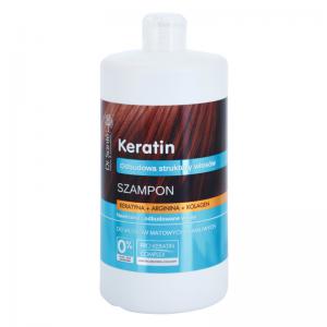 Dr. Santé Keratin regeneračný a hydratačný šampón pre krehké vlasy bez lesku 