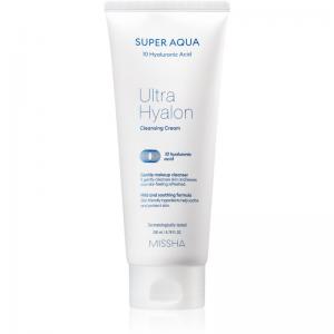 Missha Super Aqua 10 Hyaluronic Acid hydratačný čistiaci krém 