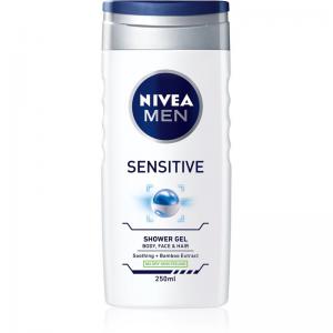 Nivea Men Sensitive sprchový gél na tvár, telo a vlasy 